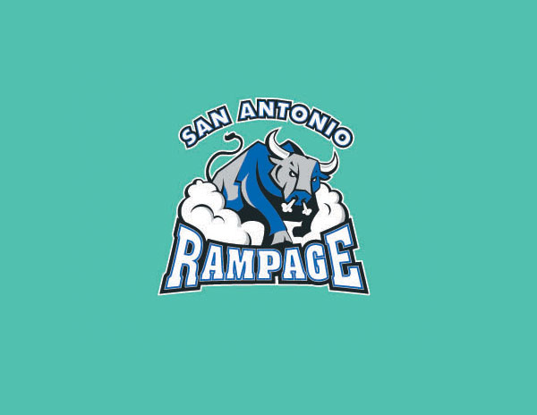 RAMPAGE国外斗牛节目LOGO设计