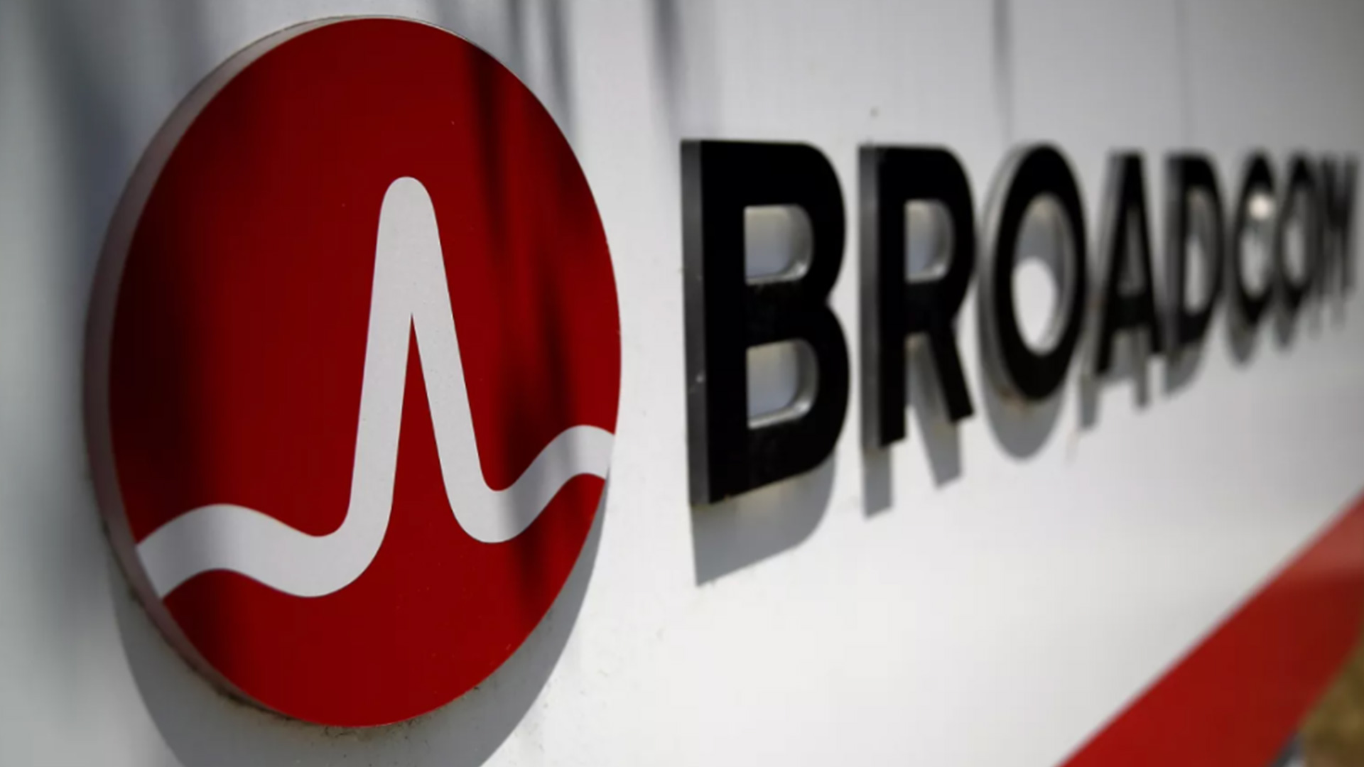 Broadcom博通(tōng)芯片公司logo設計(jì)立體(tǐ)效果圖 Broadcom博通(tōng)芯片公司logo設計(jì)立體(tǐ)效果圖/