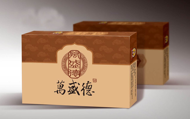 万盛德老字号食品logo设计
