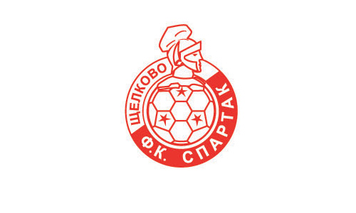 國(guó)外(wài)一(yī)款以足球為(wèi)主題的(de)LOGO設計(jì)，外(wài)面是(shì)紅(hóng)色圓形與反白(bái)字體(tǐ)，裡(lǐ)面是(shì)足球的(de)抽象圖案設計(jì)