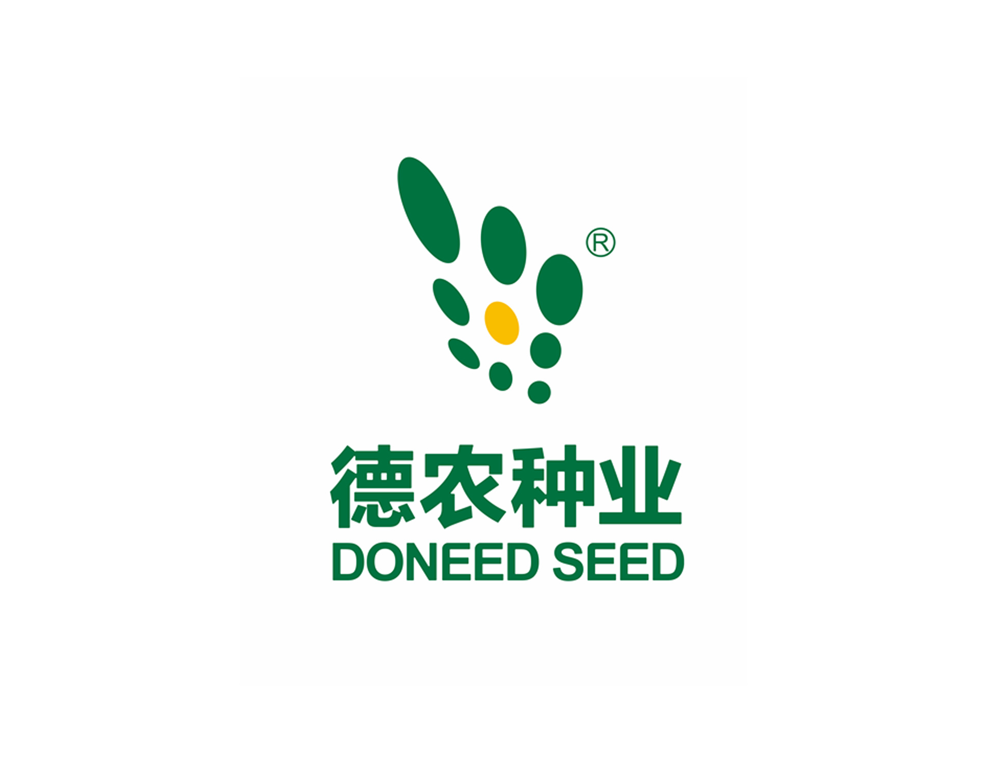 德農(nóng)種業(yè)股份公司設計(jì)理(lǐ)念以中心圖案向四周擴展壯大(dà)