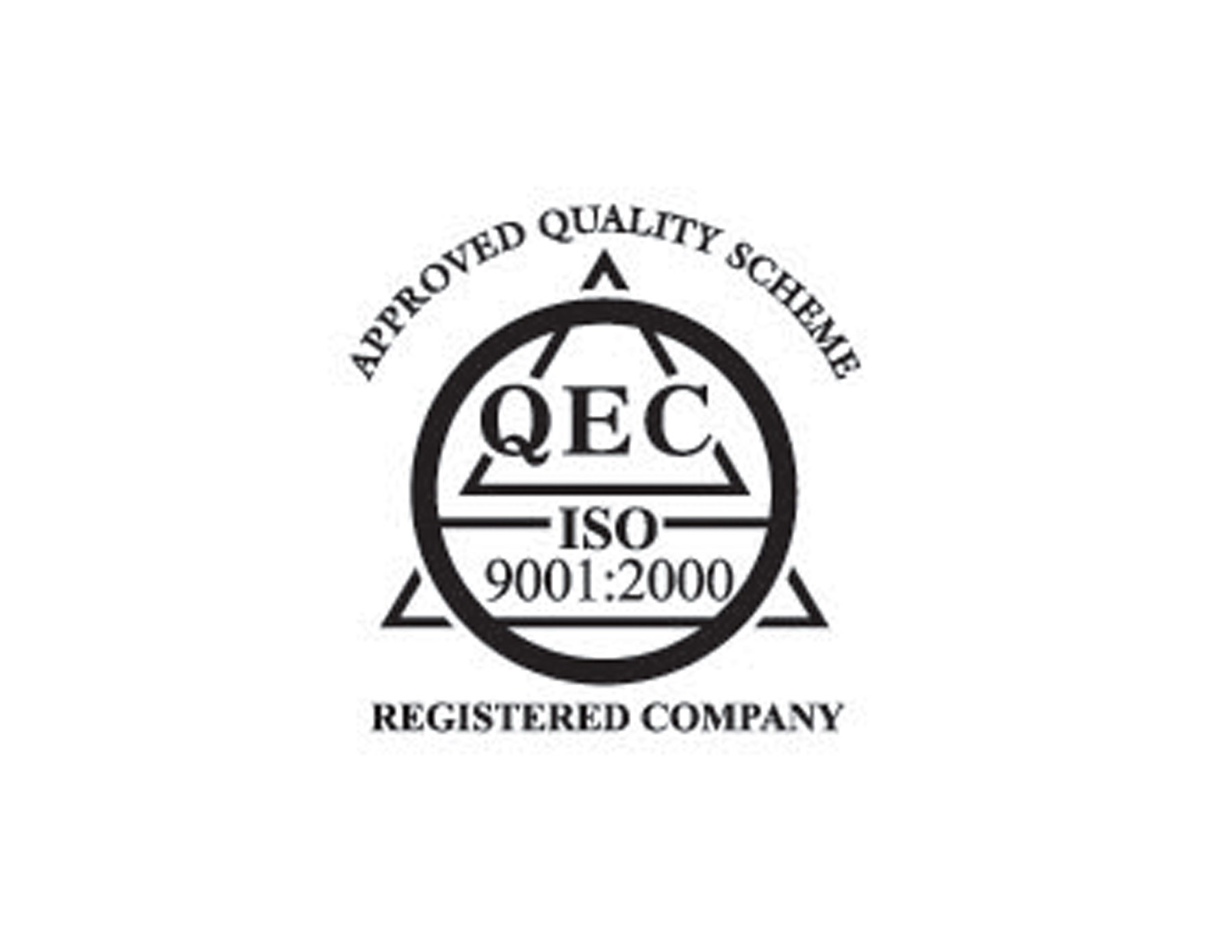 QEC企業(yè)标志(zhì)設計(jì)将三角形與圓形完美(měi)結合體(tǐ)現(xiàn)精密零部件(jiàn)