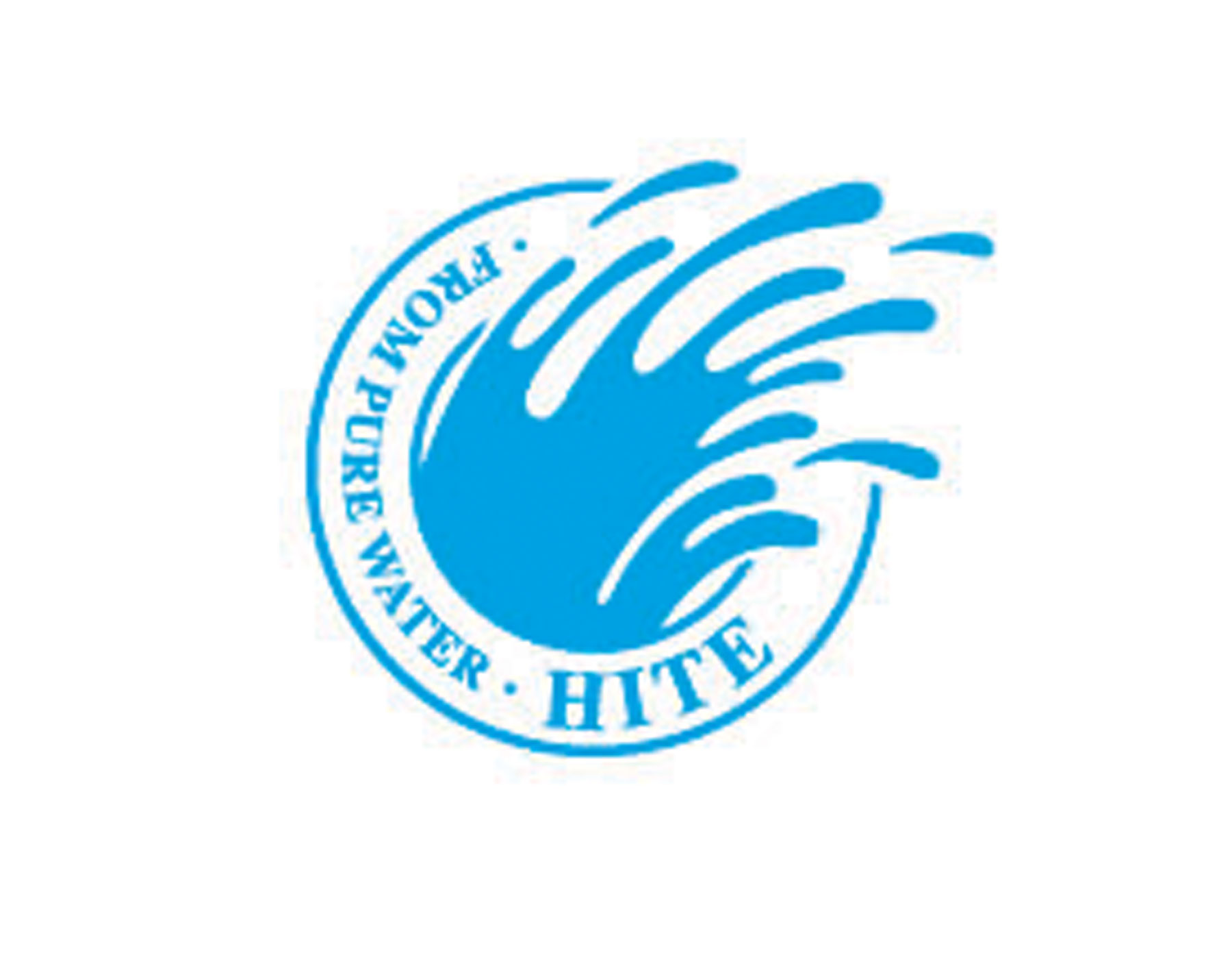 Hite用(yòng)了(le)水(shuǐ)飛(fēi)濺出來(lái)的(de)效果作(zuò)為(wèi)LOGO創意